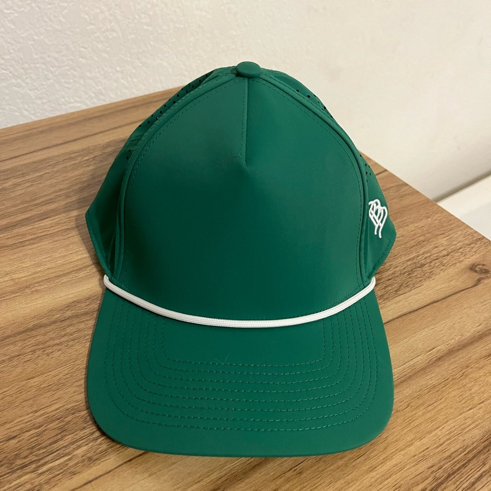 Branded bills rope relaxed performance adjustable hat